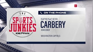 Spencer Carbery says Capitals have their 'eye on the finish line' | The Sports Junkies