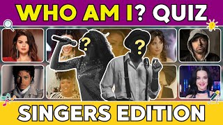 Who Am I? Guess 50 Famous Singers \u0026 Bands from 3 Clues! (Fun Music Quiz)