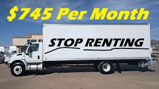 2020 INTERNATIONAL IHC MV - 198k Miles - Non-CDL - 26 ft BOX & LIFTGATE