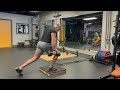 deficit reverse lunge