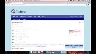 22. 4Clojure - Count a Sequence