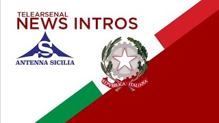 Antenna Sicilia news intros history