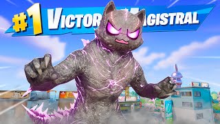 Gatito Godzilla Llega a Fortnite y Destruye Todo! 😱😼 - Gatoronron