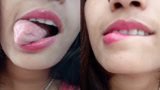 Tongue moving I Teeth counting with tongue challenge 😱😛