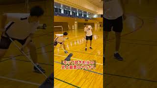 選手ブチギレ!?モップ担当の史上最悪のやらかし【バドミントン 汗拭き】#shorts