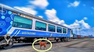 130 KMPH HOWRAH SHATABDI EXPRESS HIGH SPEED SKIPPING LEVELCROSSING