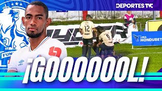 ¡Gol de Jerry Bengtson! Desde el punto penal amplía la ventaja de Olimpia 2-0 ante Real Sociedad