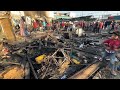 Aftermath of Israeli airstrike on Gaza hospital courtyard which killed 4 people