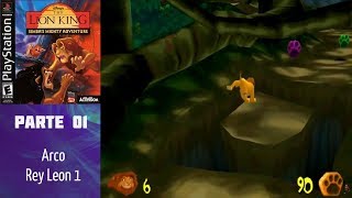 El Rey León: Las aventuras del poderoso Simba (Ps1) (Español) (100%) (Hard) - Parte 01: Rey Leon 1