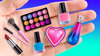 23 CUTE MINIATURE DIYs DOLLHOUSE MAKEUP PRODUCTS