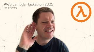 AWS Lambda Hackathon 2025 - Entry Ian Brumby - Drone SoundAware