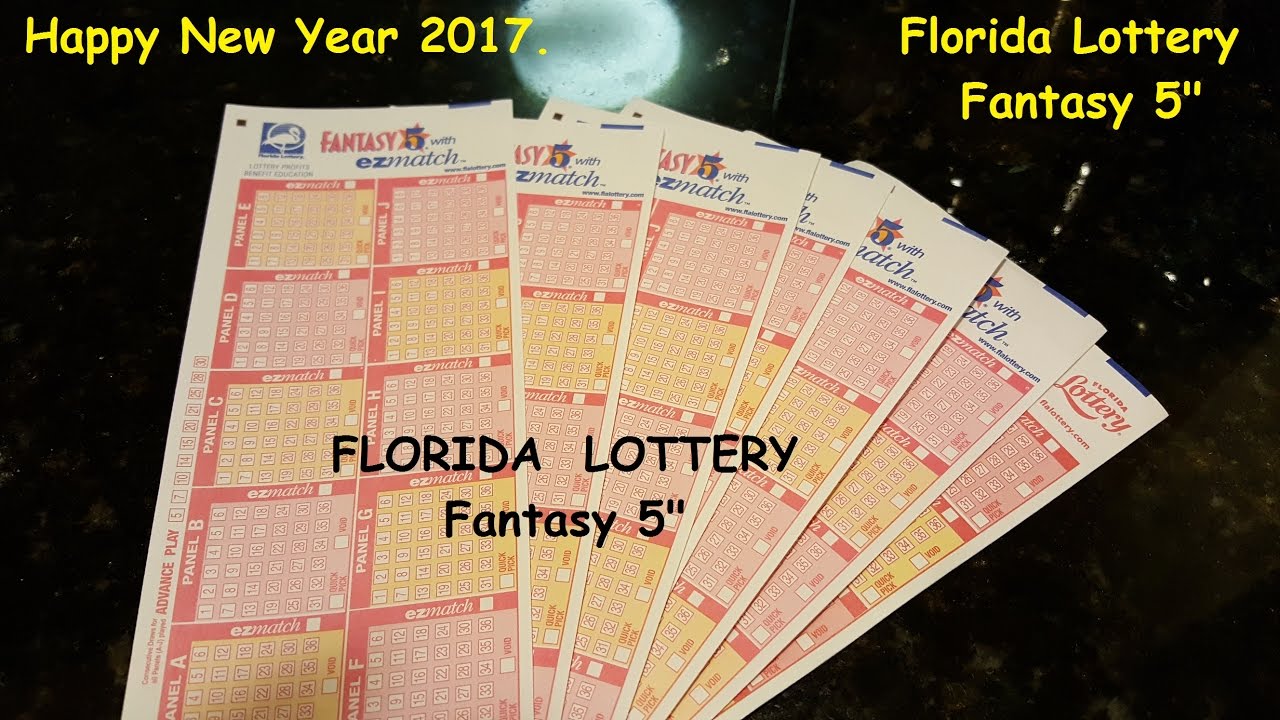 Florida Lottery, Fantasy 5" - YouTube