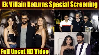 Ek Villain Returns Special Screening: Disha Patani, Tara Sutaria, Arjun Kapoor & John Abraham
