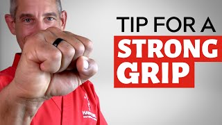 Tip for a Strong Grip - How to Stop Trigger Finger!