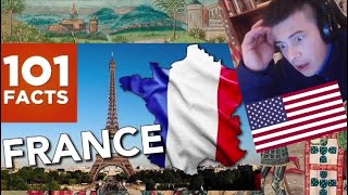 American Reacts 101 Facts About France