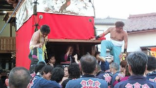 2023年 半田市 乙川祭り 本楽（乙川殿海道山源氏車 サヤ納め）