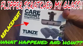 Tunze Long Care Magnet | Unboxing and in action | Saltwater tank