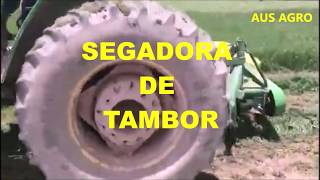 SEGADORA DE TAMBOR AUS AGRO #segadoradealfalfa  #campoargentino #desmalezadora #fardos #ganadoovino