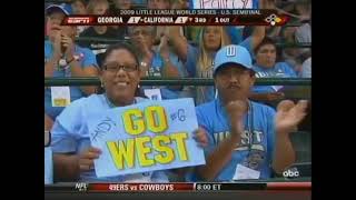 2009{PARTIAL GAME} Little League World Series{Quarter Final}:Chula Vista,{CA} vs Warner Robins,{GA}