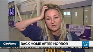 Canadians return home from Vegas horror