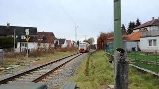 Bahnübergang Donaueschingen Allmendshofen Teil 2