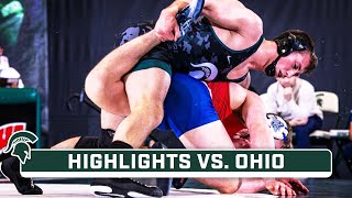 Ohio at Michigan State | Highlights | Big Ten Wrestling | Jan. 6, 2024
