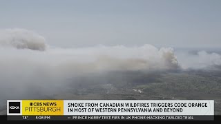 Canada wildfire smoke leads to another air quality alert for Pittsburgh area