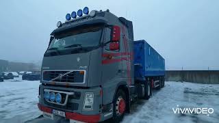 Volvo fh12 + bodex semi trailer + horpol led