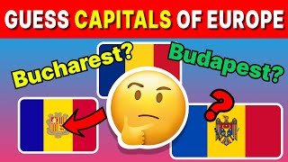 Guess The Capital By Flag! Europe Edition