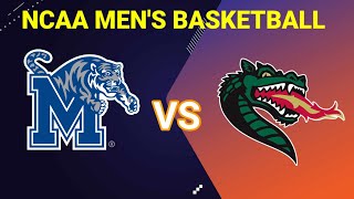 Memphis Tigers vs UAB Blazers | 2025 NCAA Men's Basketball Live Score