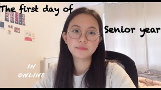 [Vlog]캐나다 고3의 학교 첫 날 / The first day of senior year ( in online)