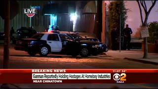 Gunman Allegedly Holds Hostages At Homeboy Industries