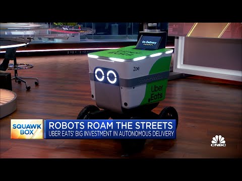 Serve Robotics Uber Eats To Deploy 2 000 Food Delivery Robots Across U