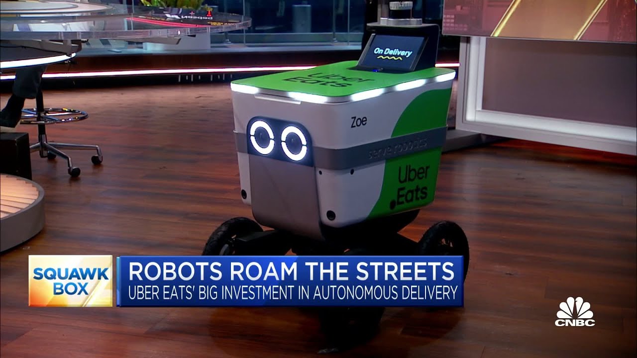 Serve Robotics Uber Eats To Deploy 2 000 Food Delivery Robots Across U