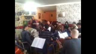 Komitas Chamber Orchestra at Grammy Hostel (part 1)