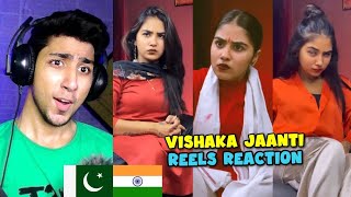 Pakistani React on Indian | Vishaka Jaatni Latest Reels Videos | Maadi Reacts
