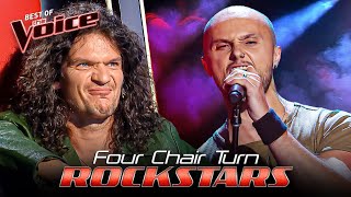 Sensational ROCKSTARS turn ALL CHAIRS on The Voice | Top 10