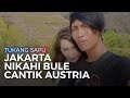 Berawal Hobi Smule, Seorang Tukang Sapu Jalanan Jakarta Nikahi Bule Cantik Asal Austria