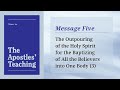 Message 5: The Outpouring of the Holy Spirit for the Baptizing… (3)