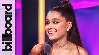 Ariana Grande Accepts Woman of the Year Award | Women in Music