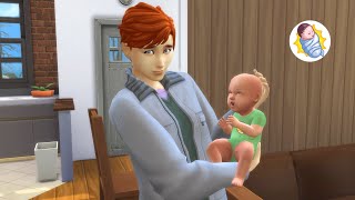 Scientific progress is great｜100 Science Baby Challenge 1【The Sims 4】