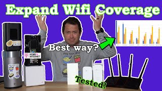 ✅Extend Your Wifi! - Which Is BEST? Extender, Ethernet Over Powerline, Add Router? Speed Tested!!!