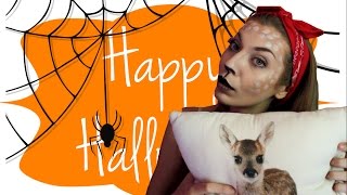 Halloween makeup tutorial - Bambi / Halloweenska maska