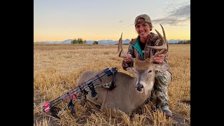 Vicki Overholt's first deer!