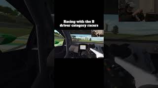 Racing with the B driver category for the first time ￼