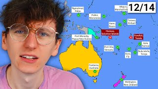 Can I name all 14 Capital Cities of Oceania?