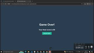 Emoji Catcher Game Using HTML, CSS and JavaScript with Source Code