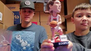 Bobblehead Series Episode #3. Bobblehead Toy Review. Cleveland Cavs Mark Price Bobbleheads Review.