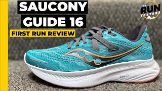 Saucony Guide 16 First Run Review: 3 Runners put the daily trainer with stability skills to the test