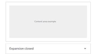 Expansionpanel TAB